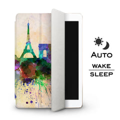 Lex Altern Apple iPad Case Watercolor Paris