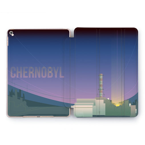 Lex Altern Chernobyl Drawn Case for your Apple tablet.