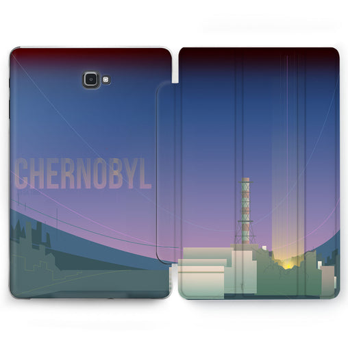 Lex Altern Chernobyl Drawn Case for your Samsung Galaxy tablet.
