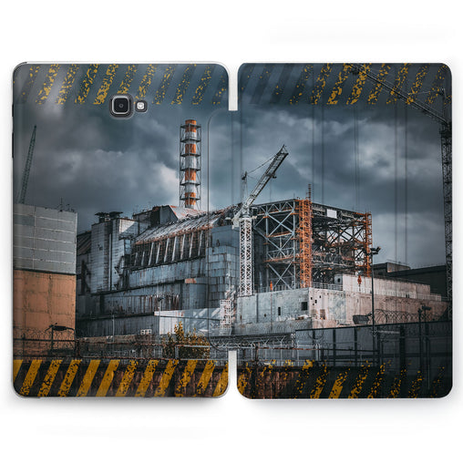 Lex Altern Chernobyl Station Case for your Samsung Galaxy tablet.