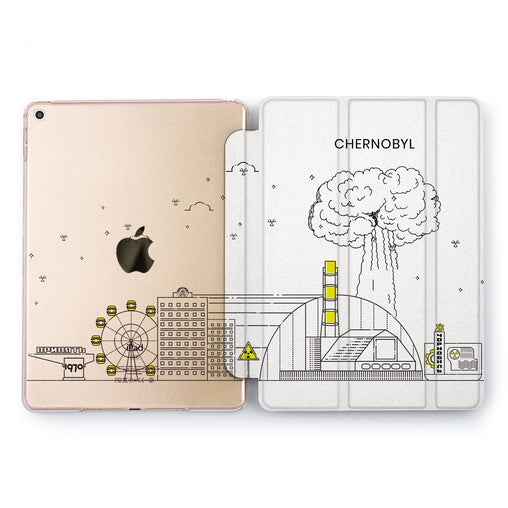 Lex Altern Chernobyl Minimalism Case for your Apple tablet.
