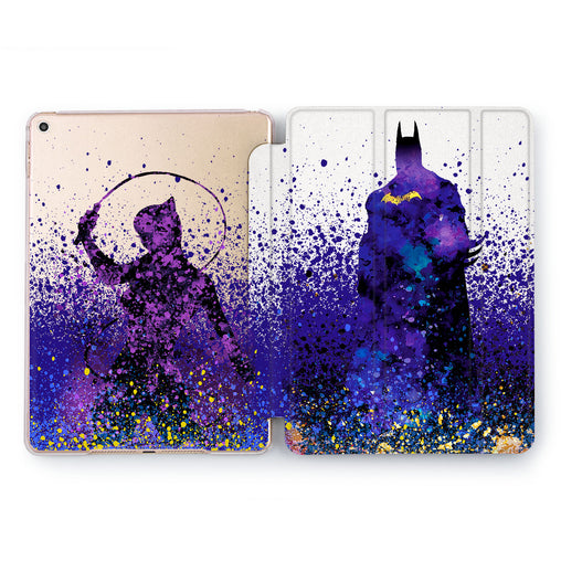 Lex Altern Purple Knight iPad Case for your Apple tablet.