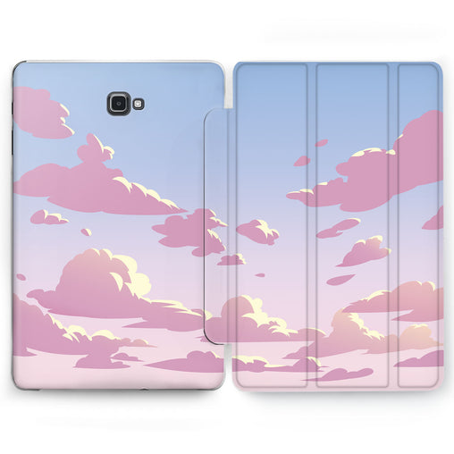 Lex Altern Floating Clouds Case for your Samsung Galaxy tablet.