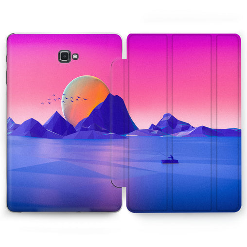 Lex Altern Mountain Moon Case for your Samsung Galaxy tablet.