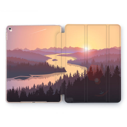 Lex Altern Sunrise Nature Case for your Apple tablet.