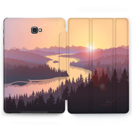 Lex Altern Sunrise Nature Case for your Samsung Galaxy tablet.