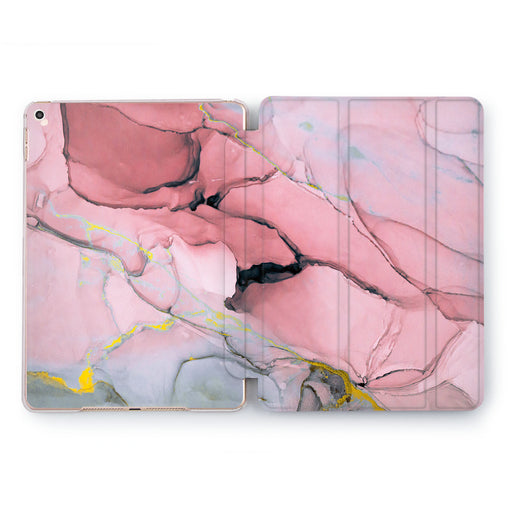 Lex Altern Pink Marble Case for your Apple tablet.