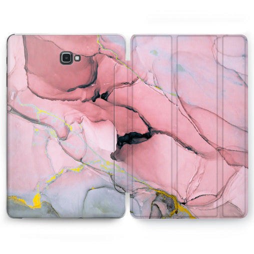 Lex Altern Pink Marble Case for your Samsung Galaxy tablet.