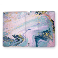 Lex Altern Pink Watercolor Case for your Apple tablet.