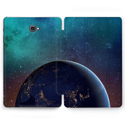 Lex Altern Space Earth Case for your Samsung Galaxy tablet.