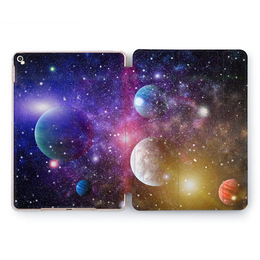 Lex Altern Milkway Planets Case for your Apple tablet.