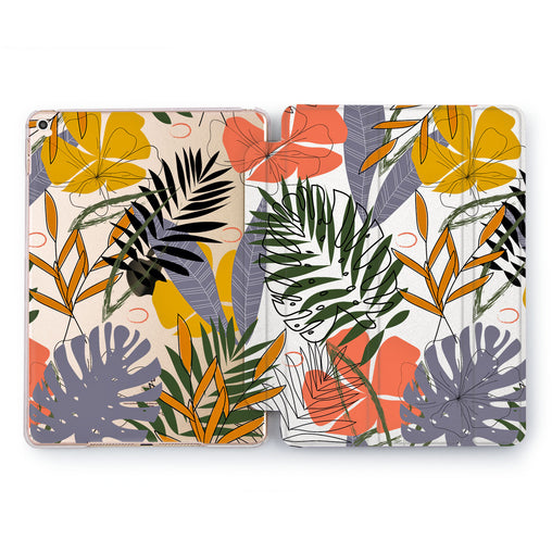 Lex Altern Monstera Plants Case for your Apple tablet.