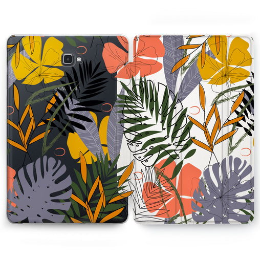 Lex Altern Monstera Plants Case for your Samsung Galaxy tablet.