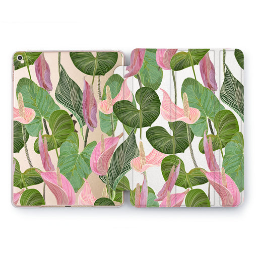 Lex Altern Anthurium Greenery Case for your Apple tablet.