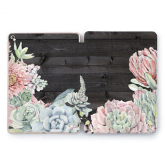 Lex Altern Wood Plants Case for your Apple tablet.