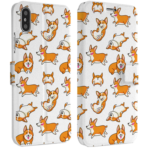 Lex Altern Funny Corgi iPhone Wallet Case for your Apple phone.