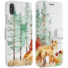 Lex Altern Woodlands Fox iPhone Wallet Case for your Apple phone.