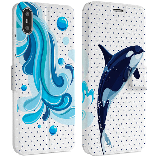 Lex Altern Free Willy iPhone Wallet Case for your Apple phone.