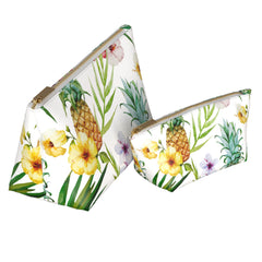 Lex Altern Makeup Bag Pineapples And Flowers
