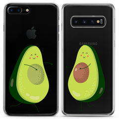 Lex Altern TPU Silicone Couple Case Green Avocado