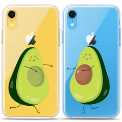 Lex Altern TPU Silicone Couple Case Green Avocado