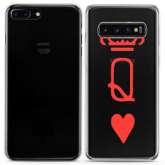 Lex Altern TPU Silicone Couple Case King and Queen