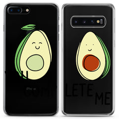 Lex Altern TPU Silicone Couple Case Cute Avocado
