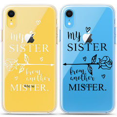 Lex Altern TPU Silicone Couple Case Sister From Another Mister