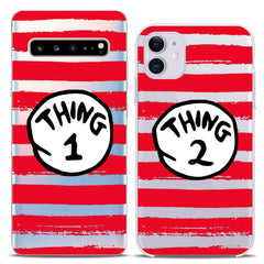 Lex Altern TPU Silicone Couple Case Two Things