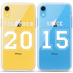 Lex Altern TPU Silicone Couple Case Together Since