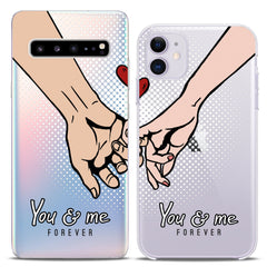 Lex Altern TPU Silicone Couple Case You & Me Forever