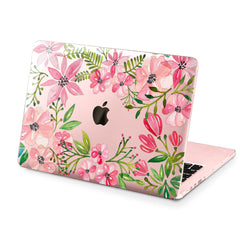 Lex Altern Hard Plastic MacBook Case Pink Flowers