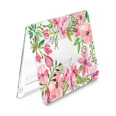 Lex Altern Hard Plastic MacBook Case Pink Flowers
