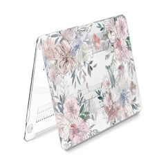 Lex Altern Hard Plastic MacBook Case Painted Flowers