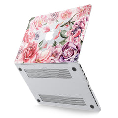 Lex Altern Hard Plastic MacBook Case Red Roses