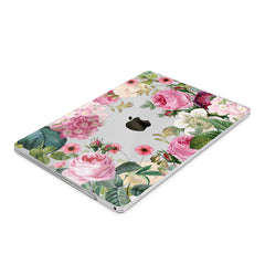 Lex Altern Hard Plastic MacBook Case Peony Flowers