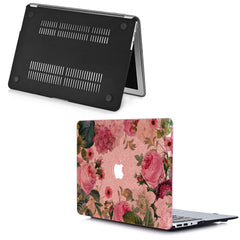Lex Altern MacBook Glitter Case Peony Flowers