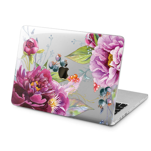 Lex Altern Lex Altern Purple Floral Case for your Laptop Apple Macbook.