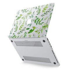 Lex Altern Hard Plastic MacBook Case Leaf Print