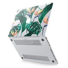 Lex Altern Hard Plastic MacBook Case Tropical Flowers