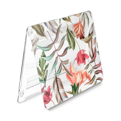 Lex Altern Hard Plastic MacBook Case Floral Leaf