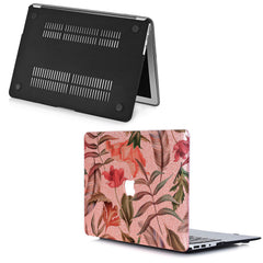Lex Altern MacBook Glitter Case Floral Leaf