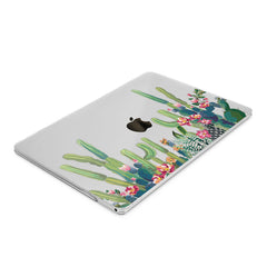 Lex Altern Hard Plastic MacBook Case Green Cactus