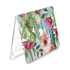 Lex Altern Hard Plastic MacBook Case Cactus Blossom