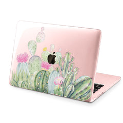 Lex Altern Hard Plastic MacBook Case Cactus Watercolor