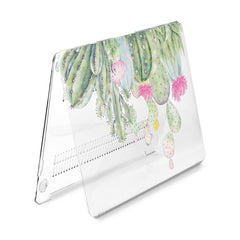 Lex Altern Hard Plastic MacBook Case Cactus Watercolor