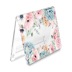 Lex Altern Hard Plastic MacBook Case Floral Succulents
