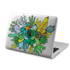 Lex Altern Lex Altern Abstract Cactus Case for your Laptop Apple Macbook.