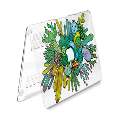 Lex Altern Hard Plastic MacBook Case Abstract Cactus