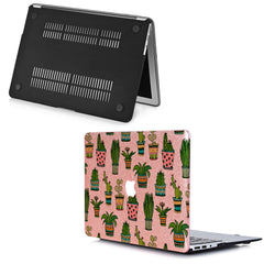 Lex Altern MacBook Glitter Case Cute Cactus